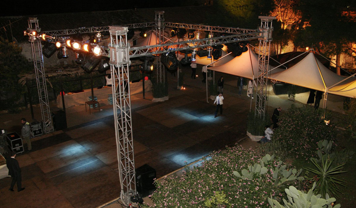 noleggio tralicci americana