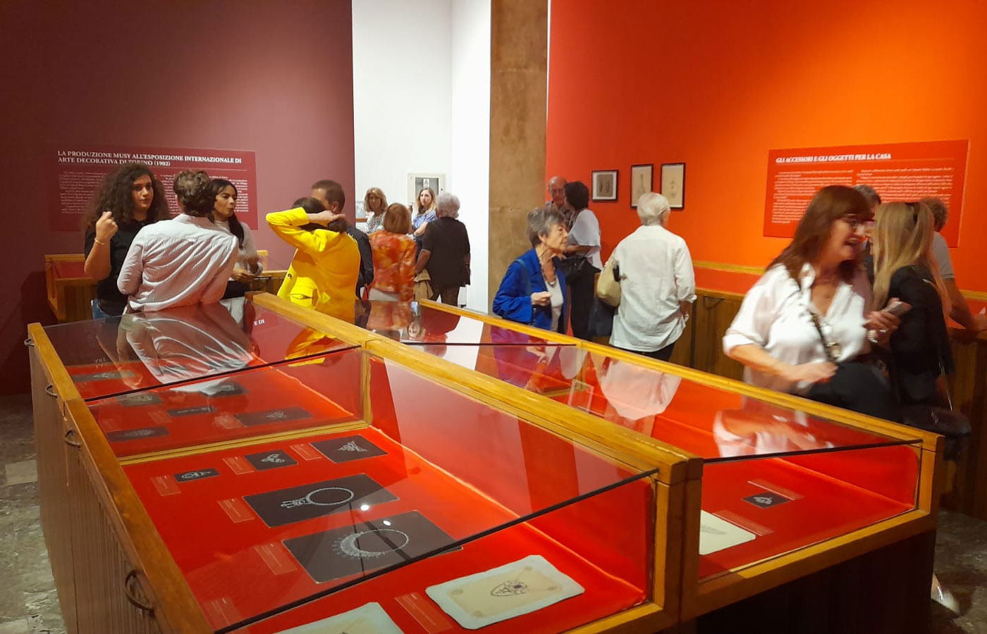 Inaugurazione della mostra Musy - Storia di una collezione regale a Palermo